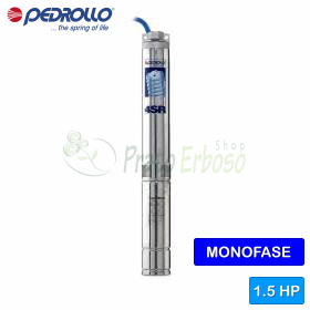 4SRm 1/29 S-PD - electropompa submersibila monofazata 1,5 CP Pedrollo - 1