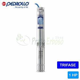 4SR 1.5/15 S-PD - Electrobomba sumergible trifásica de 1 HP Pedrollo - 1