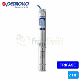 4SR 2/23 S-PD - Electrobomba sumergible trifásica de 2 HP Pedrollo - 1