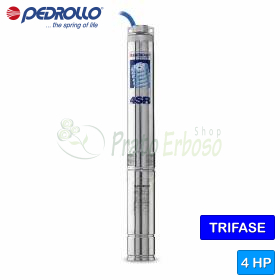 4SR 2/44 S-PD - 4 HP three-phase electric submersible pump Pedrollo - 1