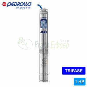 4SR 6/6 S-PD - Pompë elektrike zhytëse trefazore 1 HP Pedrollo - 1
