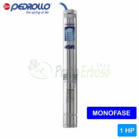 4SRm 8/4 S-PD - Elettropompa sommersa 1 HP Pedrollo