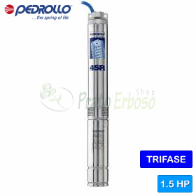 4SR 8/7 S-PD - electropompa submersibila trifazata 1,5 CP Pedrollo - 1