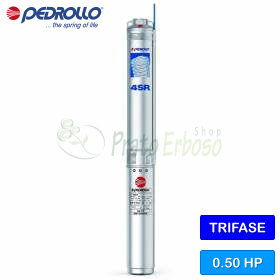 4SR 1.5/7 S-PS - Elettropompa sommersa trifase da 0.50 HP Pedrollo - 1