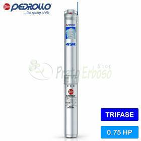4SR 2/9 S-PS - Electrobomba sumergible trifásica de 0,75 CV Pedrollo - 1