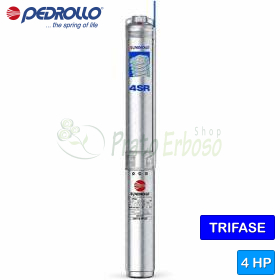 4SR 2/44 S-PS - 4 HP three-phase submersible electric pump Pedrollo - 1