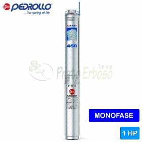 4SRm 6/6 S-PS - Électropompe submersible monophasée 1 HP Pedrollo - 1