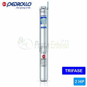 4SR 8/9 S-PS - Electrobomba sumergible trifásica de 2 HP Pedrollo - 1