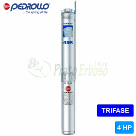 4SR 8/17 S-PS - Electrobomba sumergible trifásica de 4 HP Pedrollo - 1