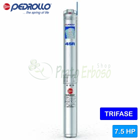 4SR 8/32 S-PS - 7.5 HP three-phase submersible electric pump Pedrollo - 1
