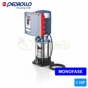 VSPm-MK 3/3 - Gruppo di pressione monofase 1 HP Pedrollo