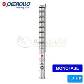 4HRm 10/7 - PS - 1.5 HP single-phase submersible electric pump Pedrollo - 1
