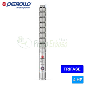 4HR 10/20 - PS - Pompë elektrike zhytëse trefazore 4 HP Pedrollo - 1
