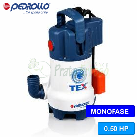TEX 2 (5m) - pompa electrica de scurgere 0,50 CP pentru apa murdara Pedrollo - 1