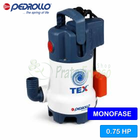 Elettropompa sommergibile TEX 3 per acque sporche 0.75 HP