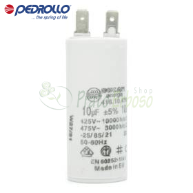 10 F - condensator de 450 VL, 10 microfarad Pedrollo - 1