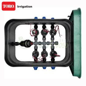 PA-EZP-F6-9V - Puisard assemblé 1", 6 zones TORO Irrigazione - 1
