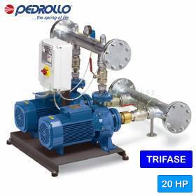 CB2 - 2CP 40/180A - 2x10 HP three-phase pressure group Pedrollo - 1