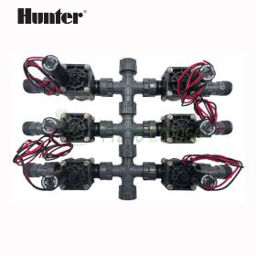 COLL-PGV-6-9V - 1" 6-zone manifold