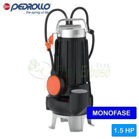 MCm 15/45 - Bombas eléctricas para aguas residuales monofásicas de doble canal de 1,5 HP