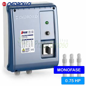 QSM 075 - Cuadro eléctrico para electrobomba monofásica de 0,75 HP