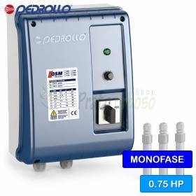 QSM 075 – Schalttafel für einphasige Elektropumpe mit 0,75 PS