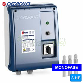 QSM 300 - Tablou electric pentru pompa electrica monofazata de 3 CP