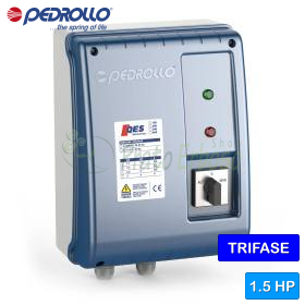 Quadro elettrico QES 150 per elettropompa trifase 1.5 HP