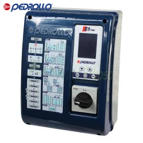 E2 TRI - Tablou electric pentru 2 pompe electrice trifazate 7,5+7,5 CP Pedrollo - 1