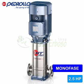 HTm 10/4-PRO - Elettropompa multistadio verticale monofase da 2.5 HP