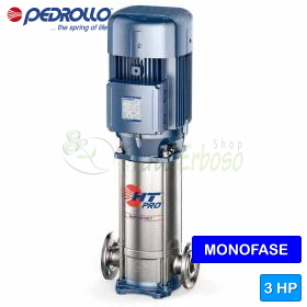 HTm 10/5-PRO - Electrobomba multietapa vertical monofásica de 3 HP