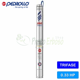 Dreiphasige elektrische Tauchpumpe 3SR 5/5 - 0,33 PS