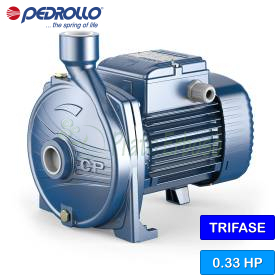 Pompë elektrike centrifugale trefazore CP 100 - 0.33 HP Pedrollo - 1