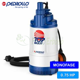 TOP MULTI 2 - 0,75 CP electropompa multirotor Pedrollo - 1