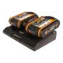 WA3610 Kit ricarica Worx 2 batterie 20V e caricabatterie rapido