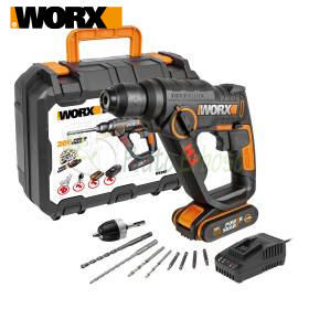WX390 - Taladro percutor a batería 20V