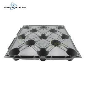 Panneau de jardin suspendu H 9 - 9 cm Plastiche 3F - 1