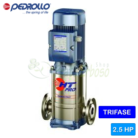 HT 5/5-PRO - Pompe électrique multicellulaire verticale triphasée de 2,5 CV Pedrollo - 1