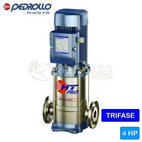 HT 30/2R-PRO - Pompe électrique multicellulaire verticale triphasée de 4 CV Pedrollo - 1