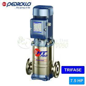 HT 30/3-PRO - Pompe électrique multicellulaire verticale triphasée de 7,5 CV Pedrollo - 1