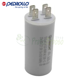 Condensador de 12 F - 12,5 microfaradios y 450 VL Pedrollo - 1
