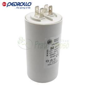 50 F - 50 micro farad 450 VL capacitor Pedrollo - 1