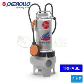 Elettropompa VX 20/35-MF VORTEX 2 HP per acque luride