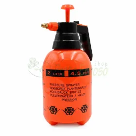 Spruzzatore 2 litri con valvola di sicurezza e manico ergonomico