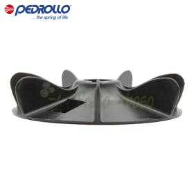 Ventilador negro FAN-80 para bomba eléctrica con eje de 20 mm sobre banco de trabajo