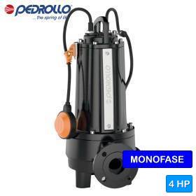 Bomba sumergible TR 3 AP 4 HP con triturador inoxidable