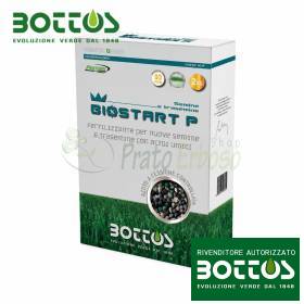 Biostart P 12-20-15 - Fertilizzante per prato da 2 Kg