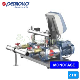 CB2 - FCRm 100/4 - Grup de creștere a presiunii monofazat 2x1 HP Pedrollo - 1