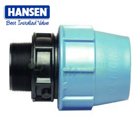 Conector de compresión 32 x 1/2" con sistema Poseidon