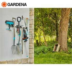 Raft për vegla Gardena 3509-20 me grepë dhe shufër alumini